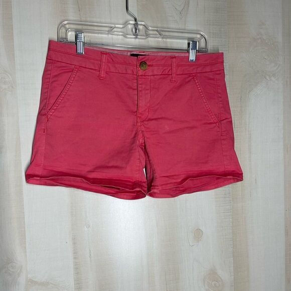 American Eagle midi shorts dark pink, size 6 - Picture 3 of 13